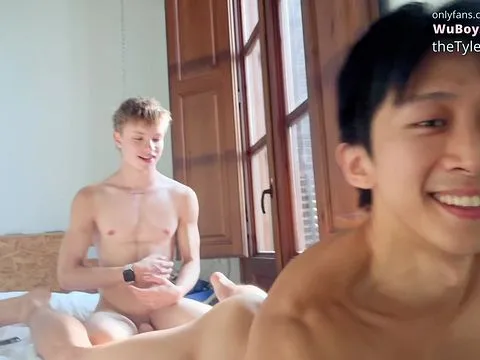 Tyler Wu's burglarize completes in a nasty multiracial hole with youthfull Chinese instrumentalist