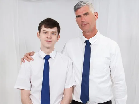 Dakota Lovell confesses sins & gets barebacked at the end of one's tether Priest Oaks in the office