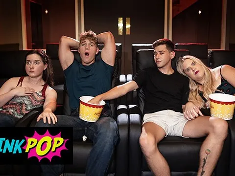 Joey Mills & Felix Fox get super-naughty forth the silent picture with a super hot threeway
